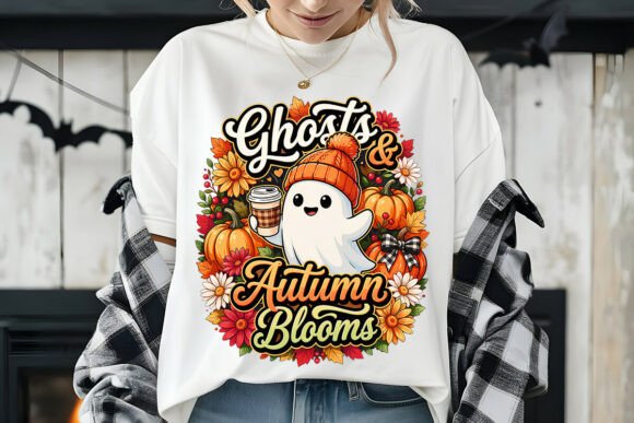 Download Ghost &amp; Autumn Blooms PNG - Autumn blooms Collection